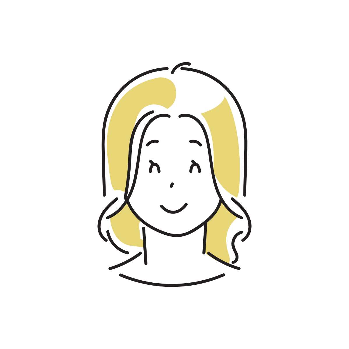 浪人生女のイラスト